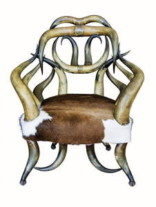 Wenzel Friedrich (1827-1902), Horn Chair, c. 1885