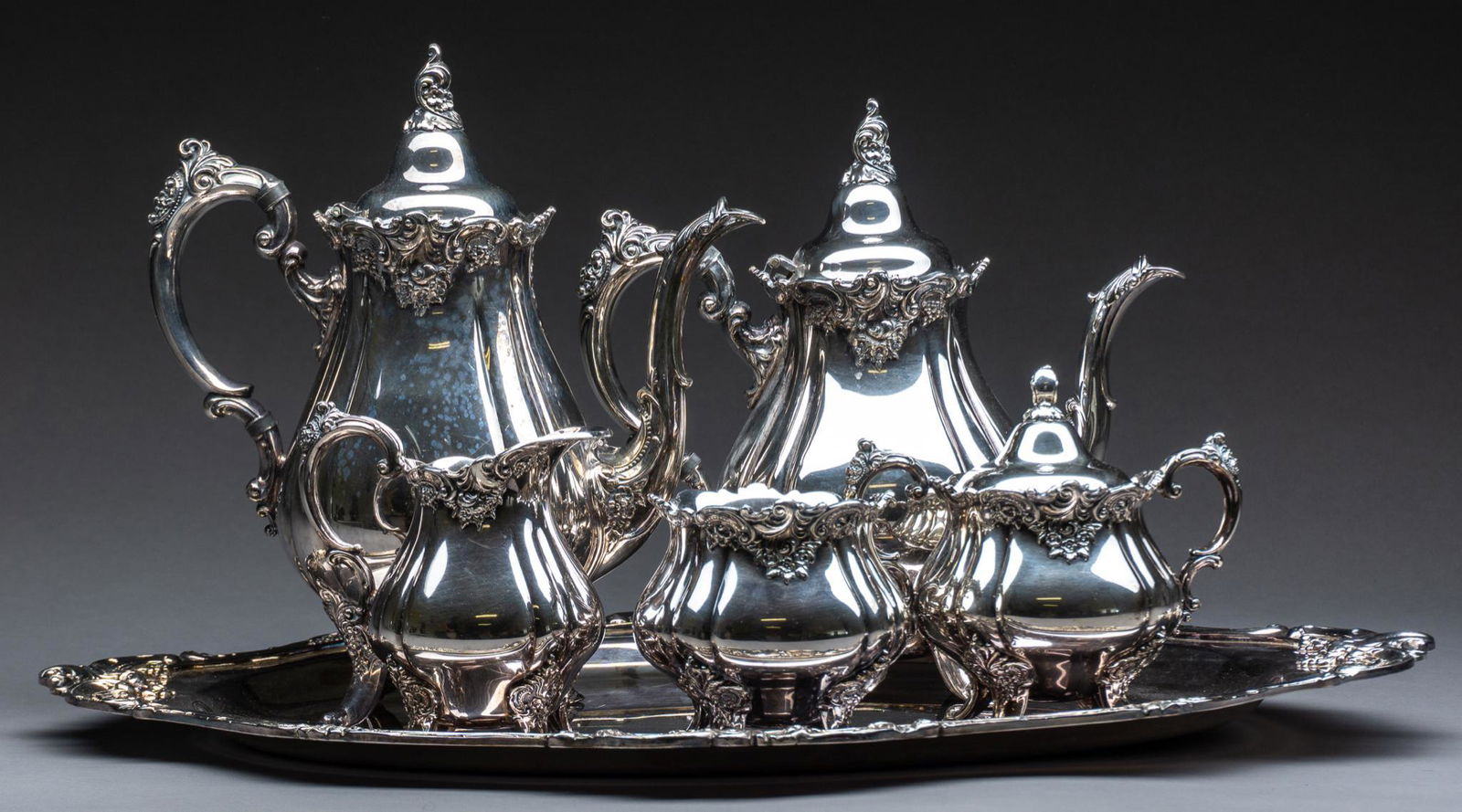 Vintage Baroque by Wallace Tea and Coffee Service Set (1 of 2)