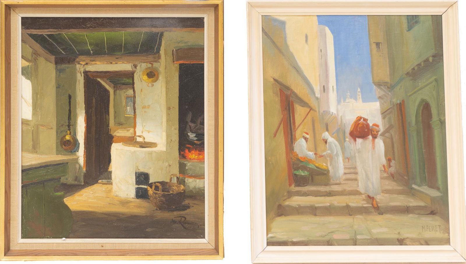 Mk. Rumus & M. Feret, Street and Home, Pair (1 of 4)