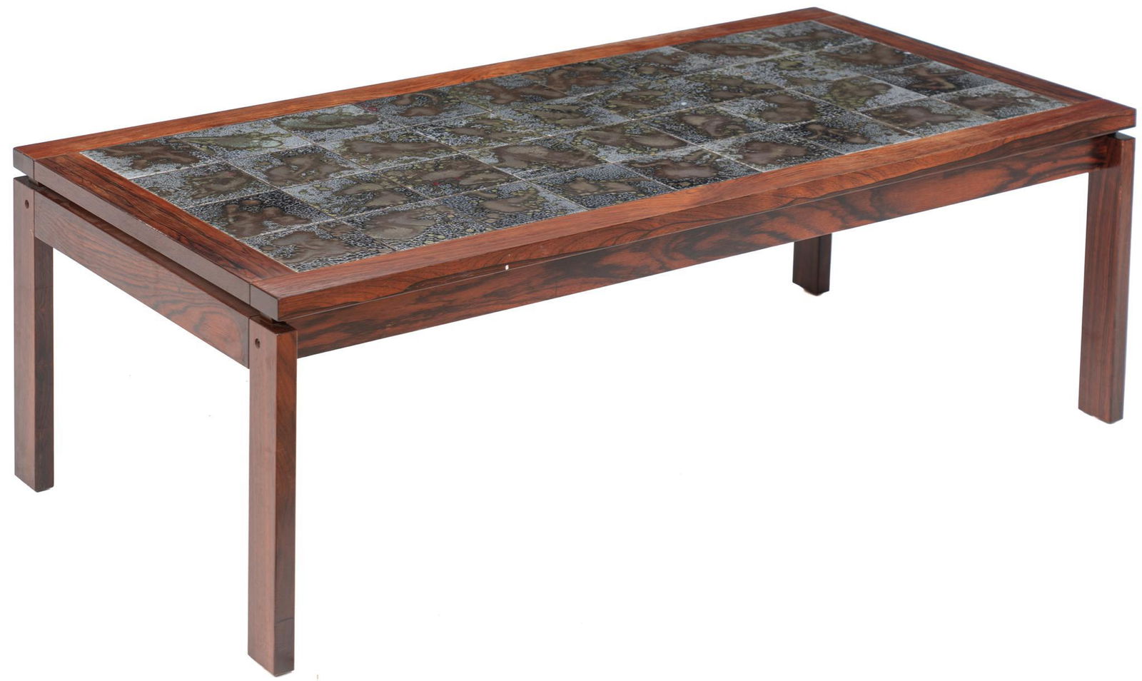 Danish Mid-Century Danish Tile Top Coffee Table (1 of 4)