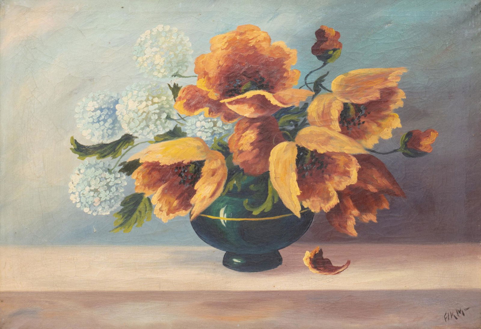 Fik. M., Floral Still Life (1 of 4)