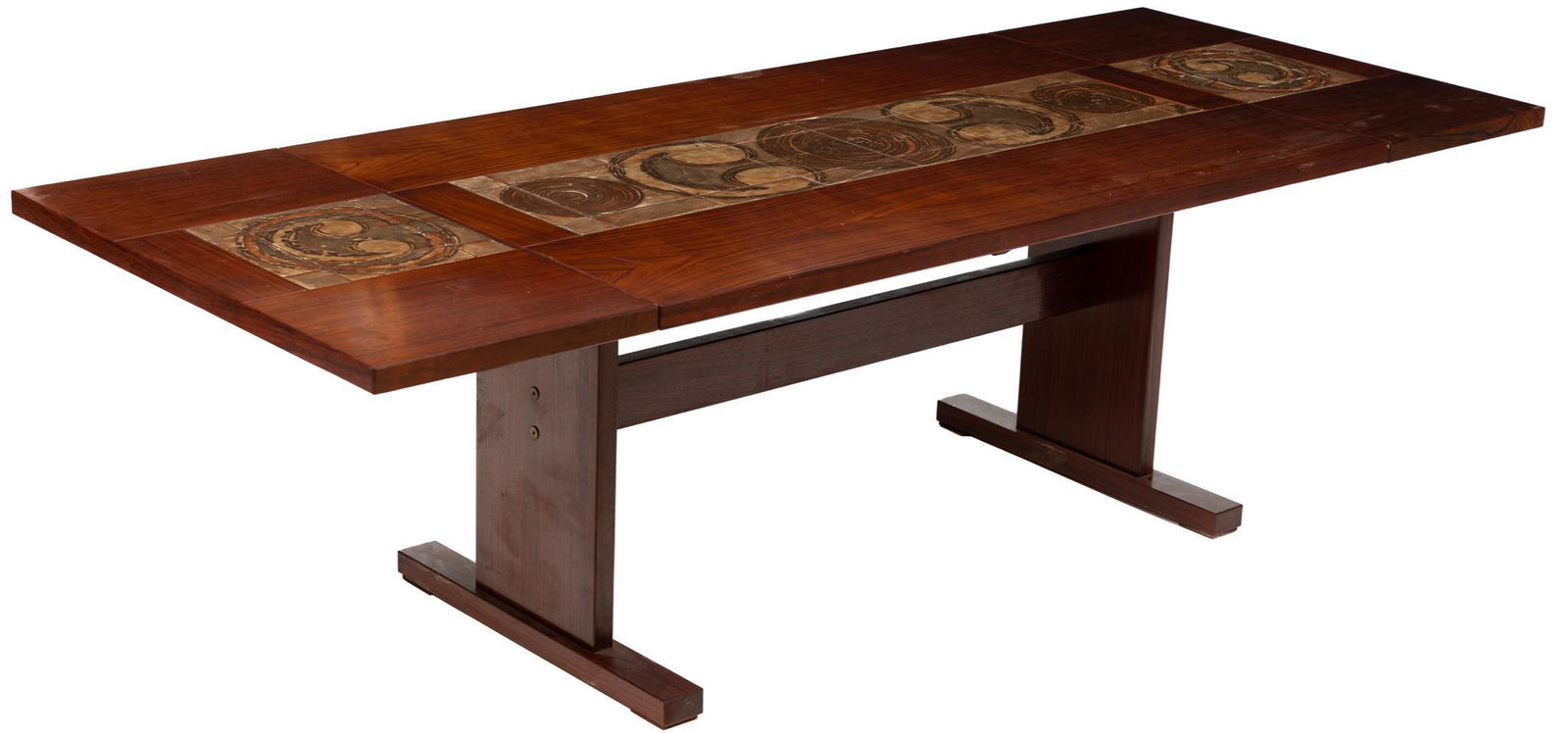 Danish Mid-Century Ox-Art Tile Top Dining Table (1 of 5)