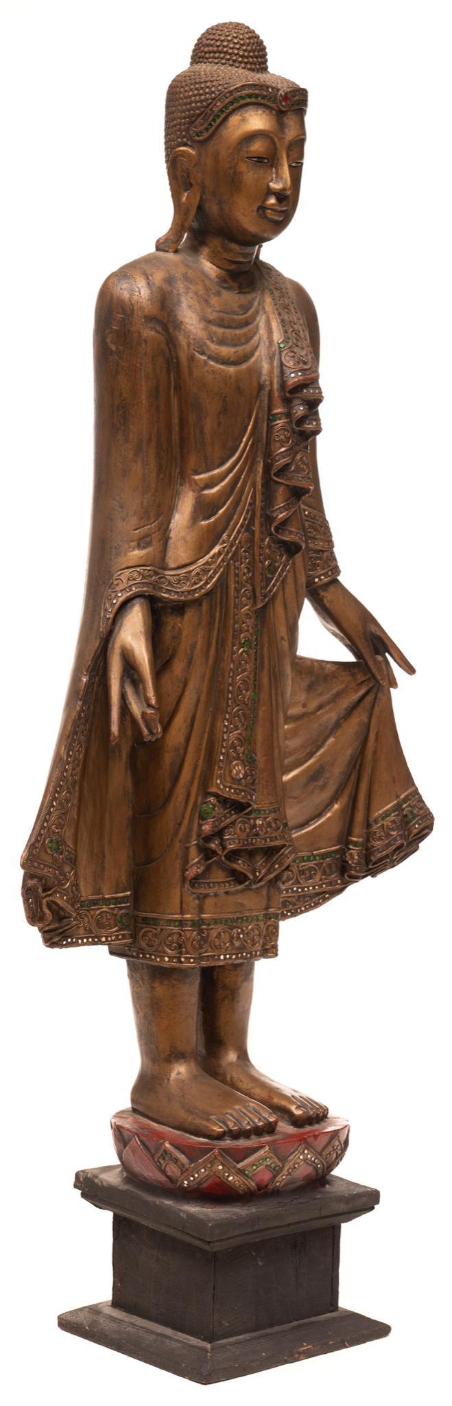 Thai Wooden Buddha (1 of 5)