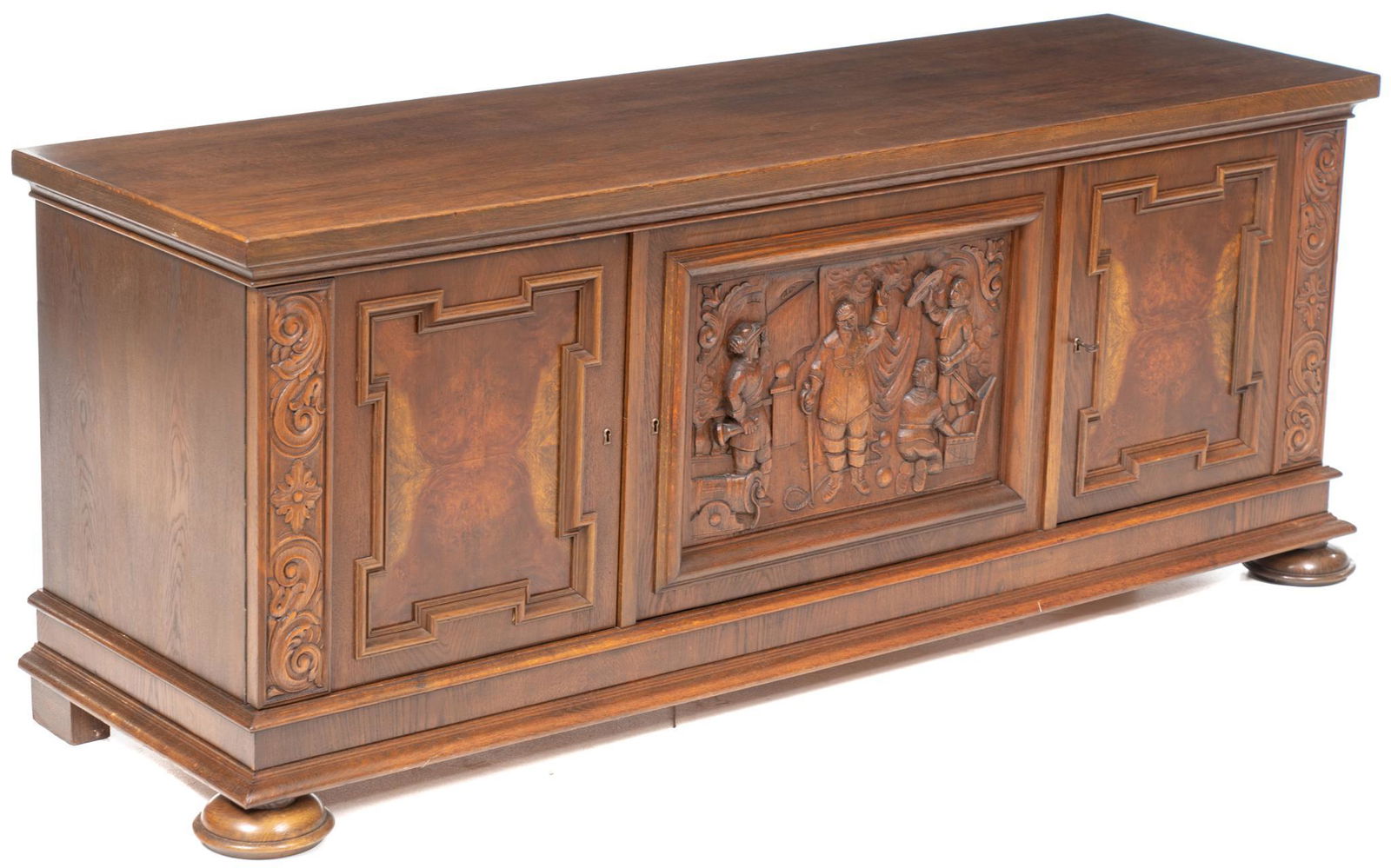 Carved Dutch Sideboard (1 of 4)