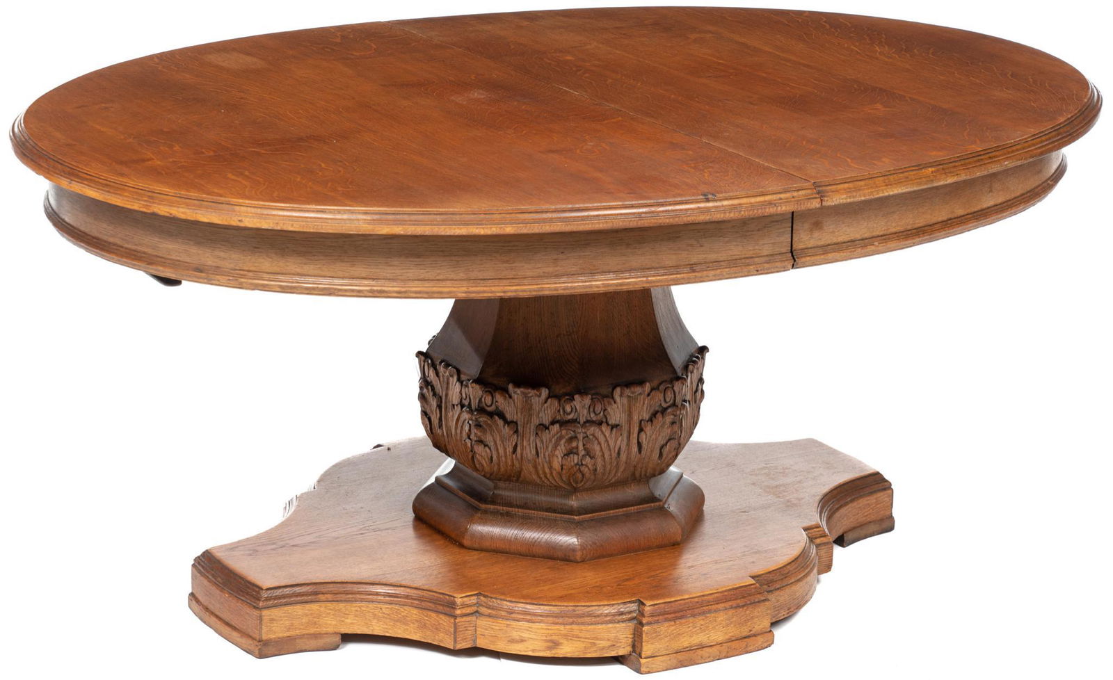 Biedermeier Pedestal Extendable Dining Table (1 of 3)
