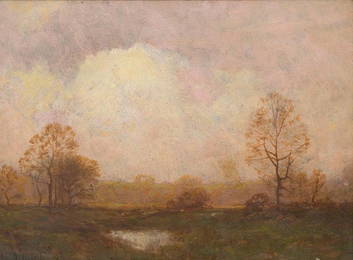 Julian Onderdonk (1882-1922), "Clouded Sun", oil