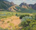 Harry Anthony De Young (1893-1956), "Chisos Valley",