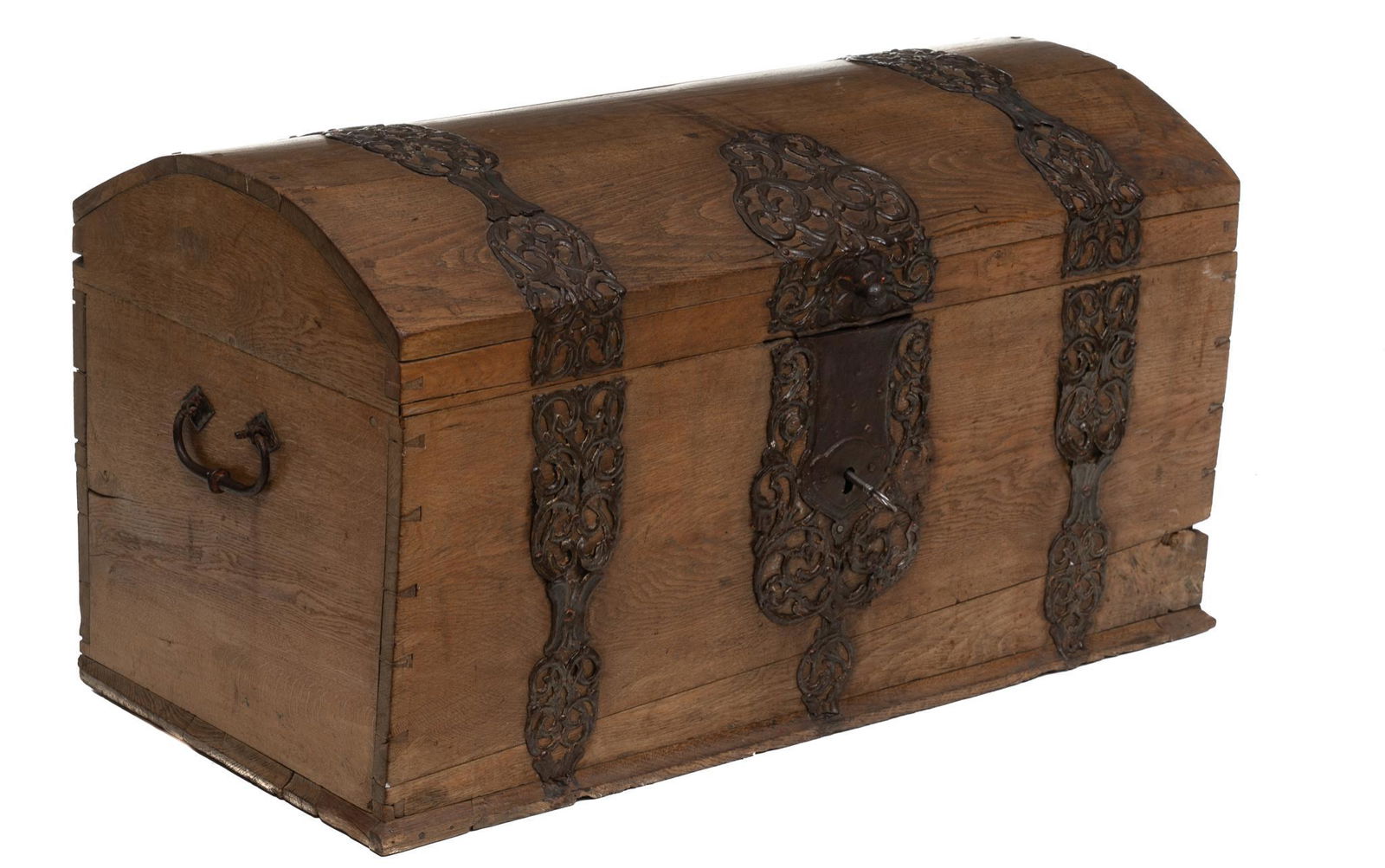 19th Century Swedish Farmhouse Arched Top Trunk (1 of 4)