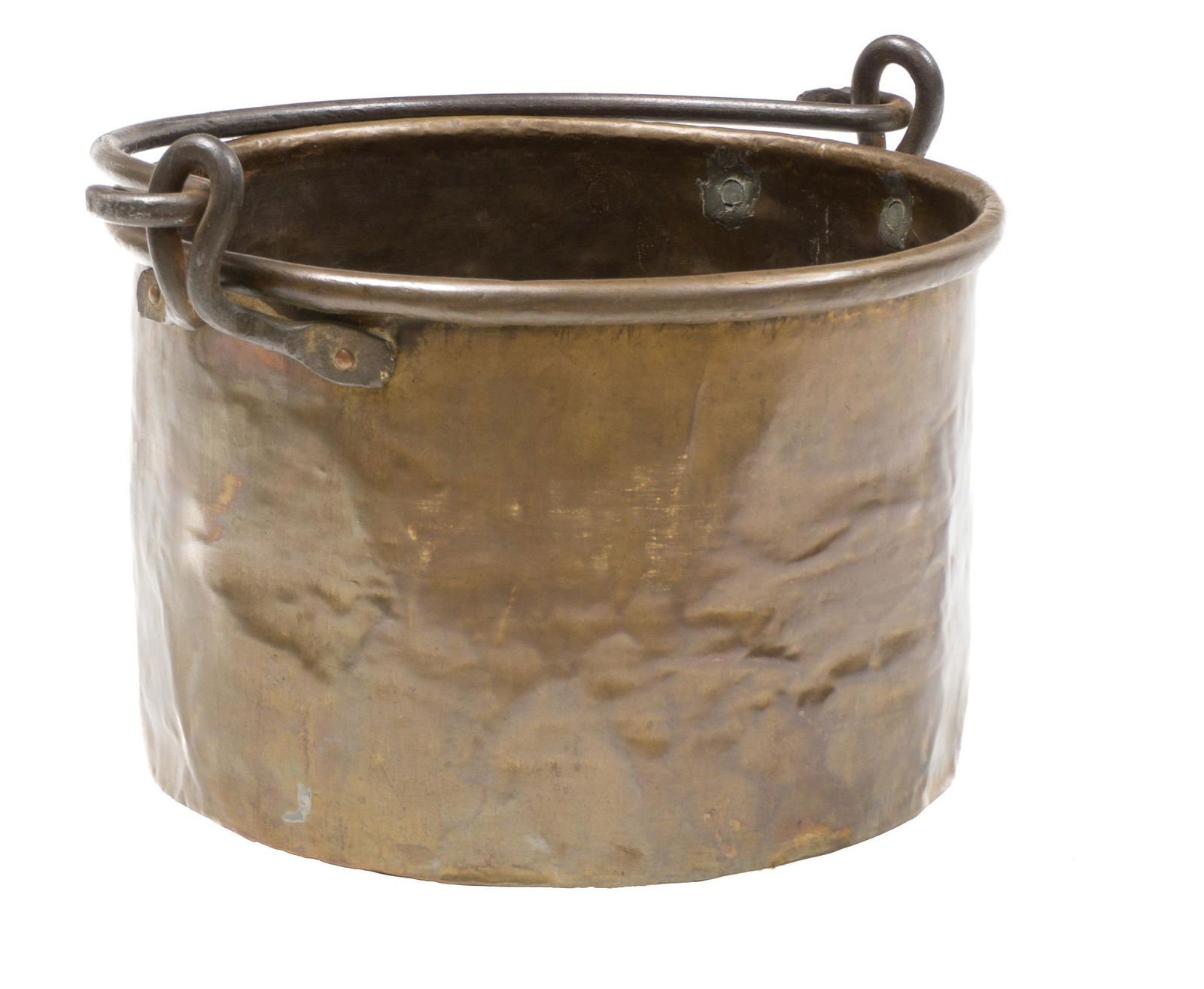French Farmhouse Copper Cauldron (1 of 3)