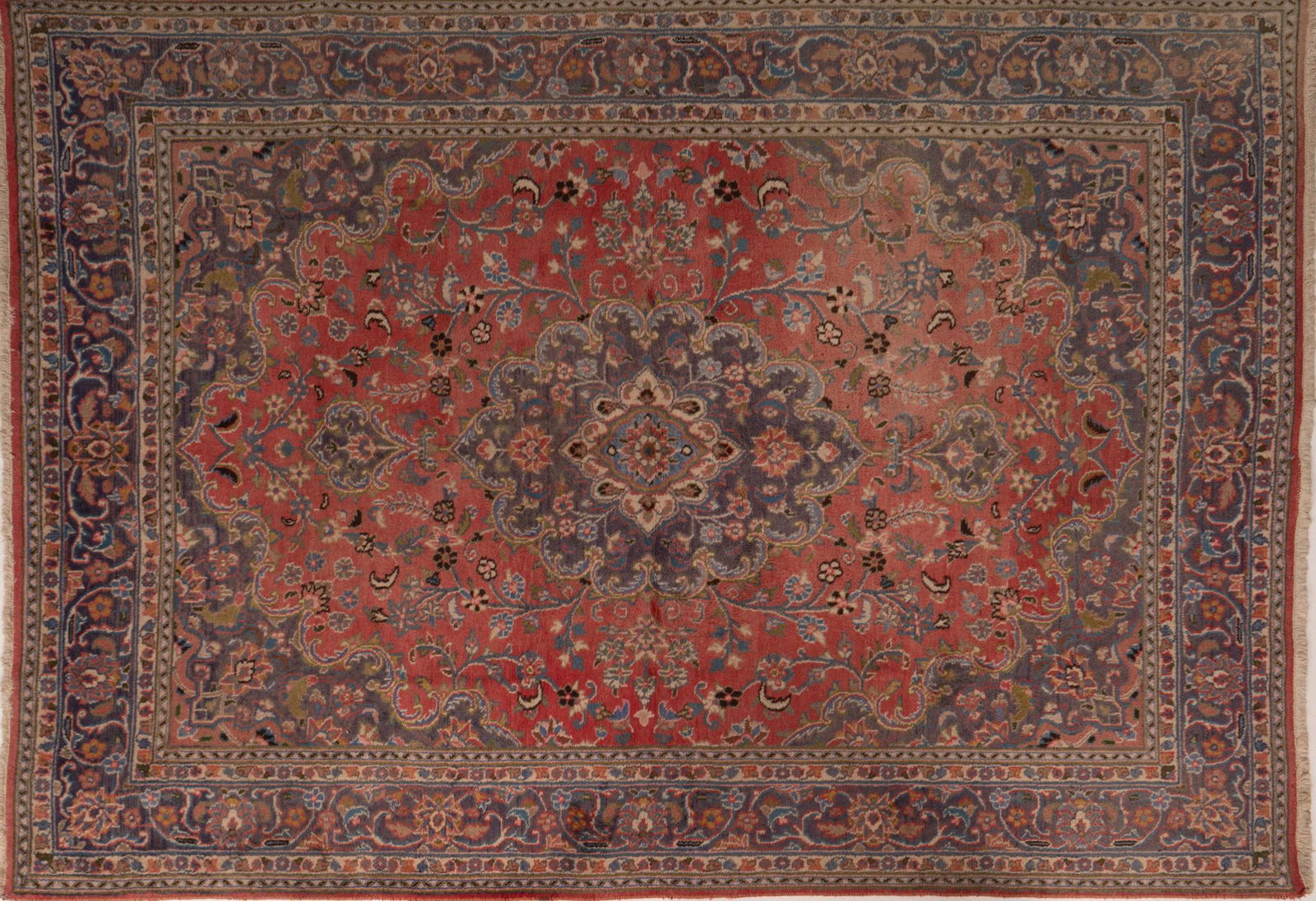 Handwoven Ferahan Style Estate Rug, 9'7" x 6'8" (1 of 2)