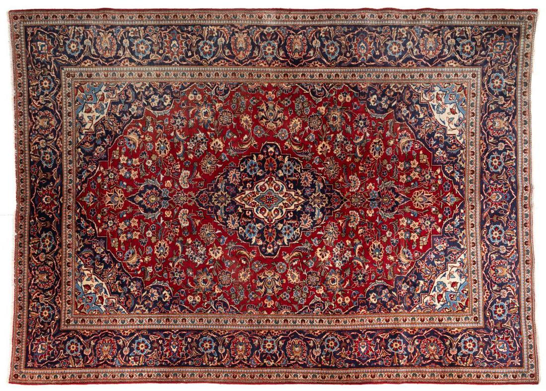 Handwoven Estate Rug, 11'1" x 6'8" (1 of 2)