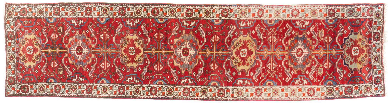 Handwoven Rug Runner, 10' x 2'7" (1 of 3)