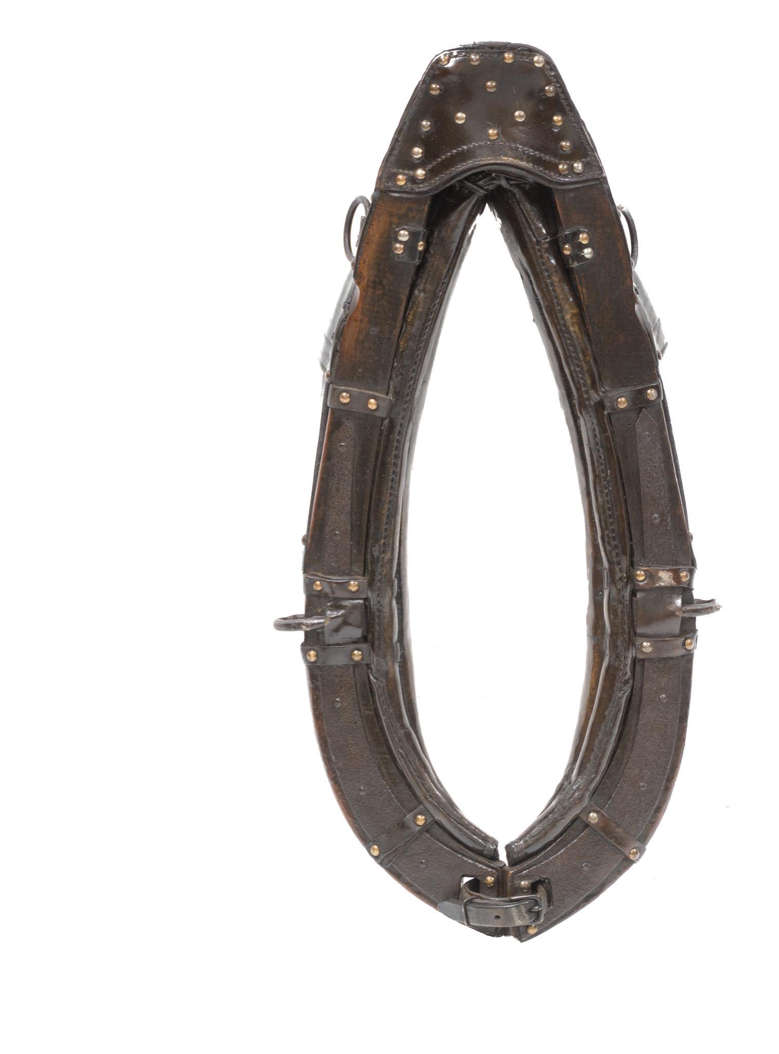 Vintage Leather Draft Horse Collar (1 of 2)