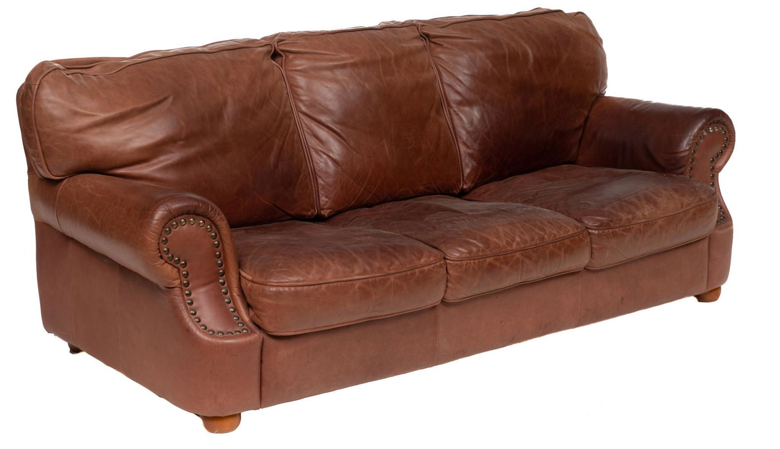 Vintage Leather Sofa (1 of 3)