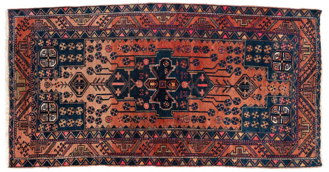 Handwoven Estate Rug, 8'7" x 4'5" (1 of 2)