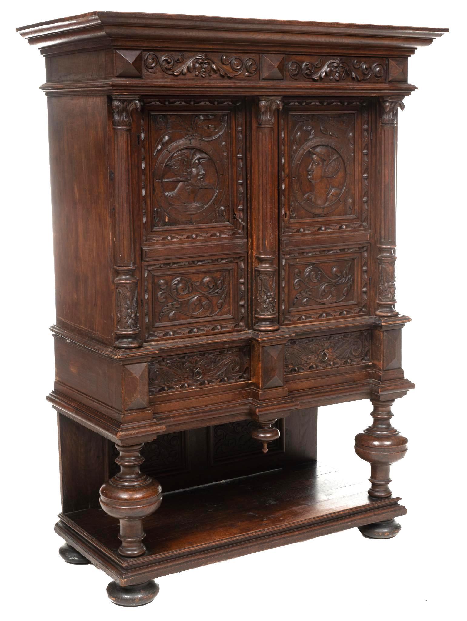19th Century Dutch Cabinet (1 of 4)
