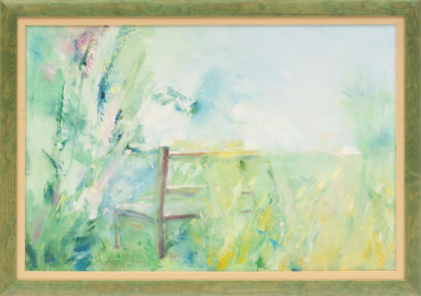 Garden Bench, Oil on Canvas (1 of 4)