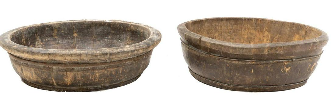 Pair of French Vineyard Harvest Bowls (1 of 4)