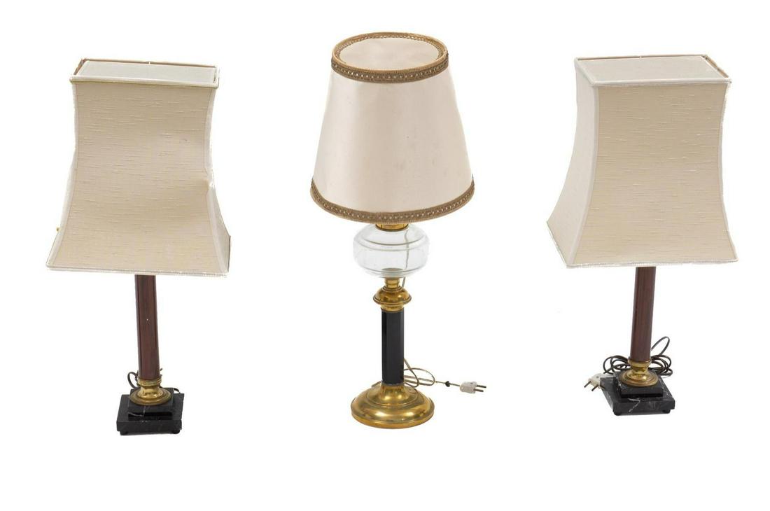 Lot of 3 Vintage Table Lamps (1 of 4)