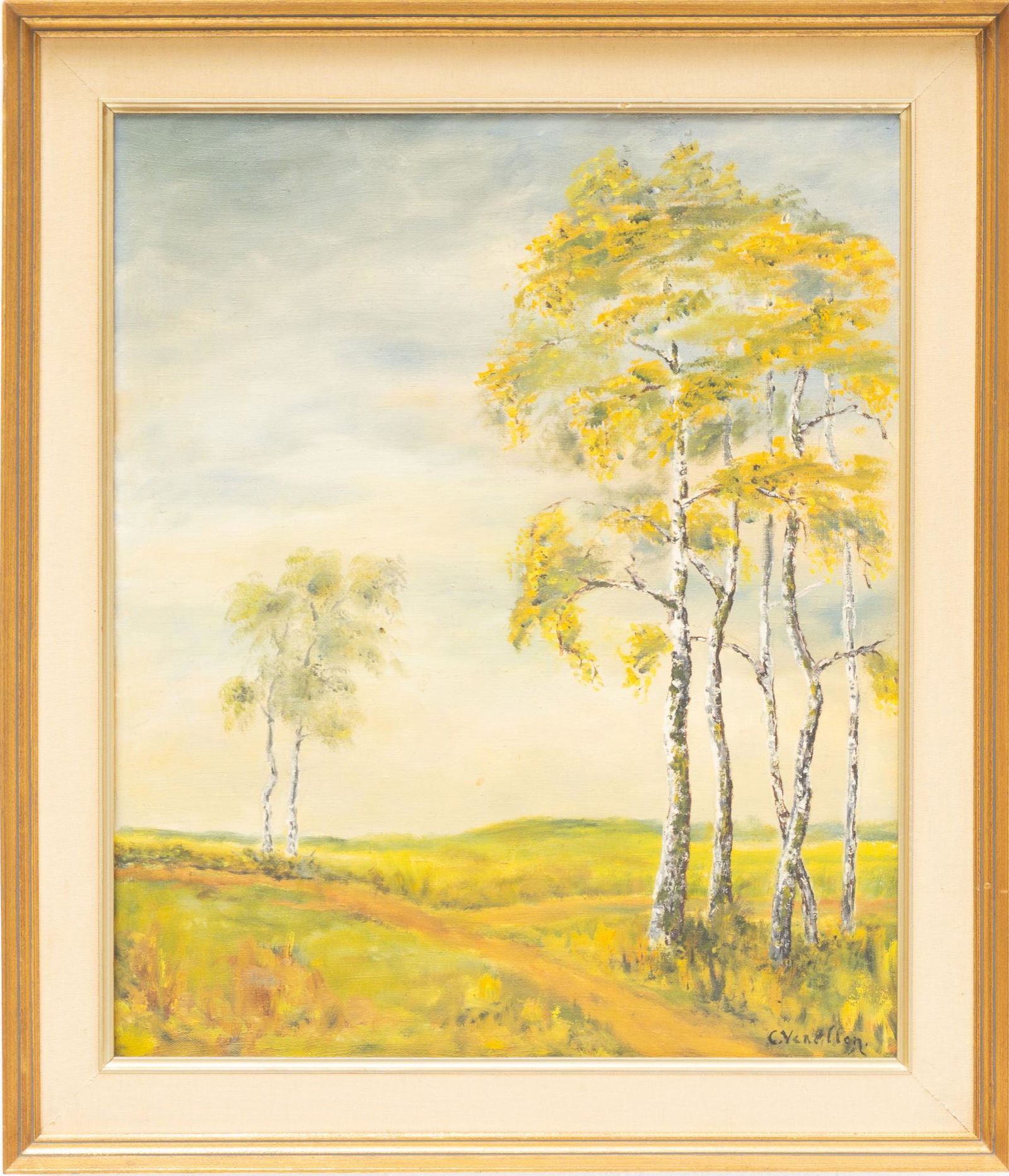C. Verellen, Landscape with Birch Trees (1 of 4)