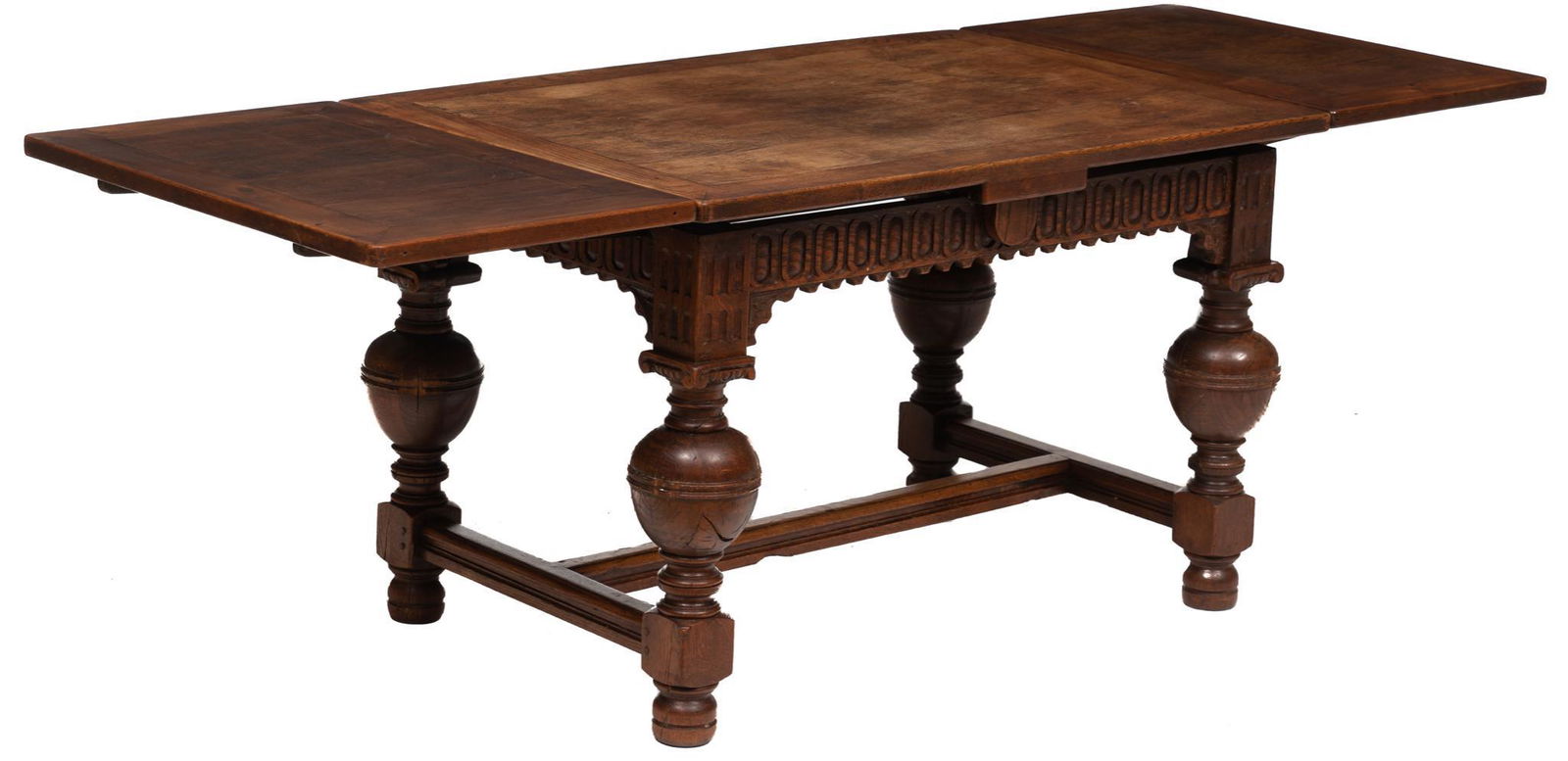 Jacobean Carved Extendable Dining Table (1 of 4)