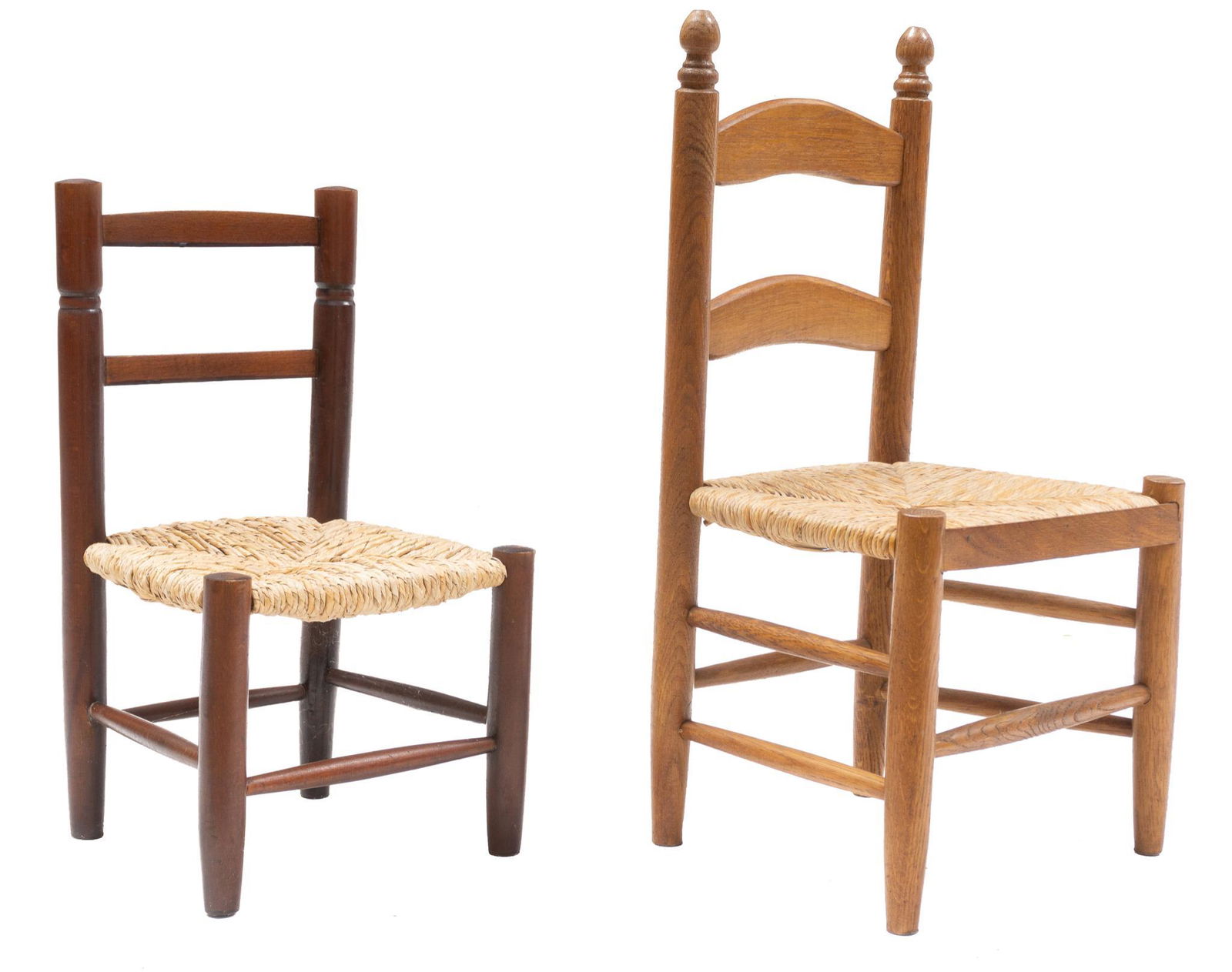 Pair of Child's American Colonial Style Chairs (1 of 3)
