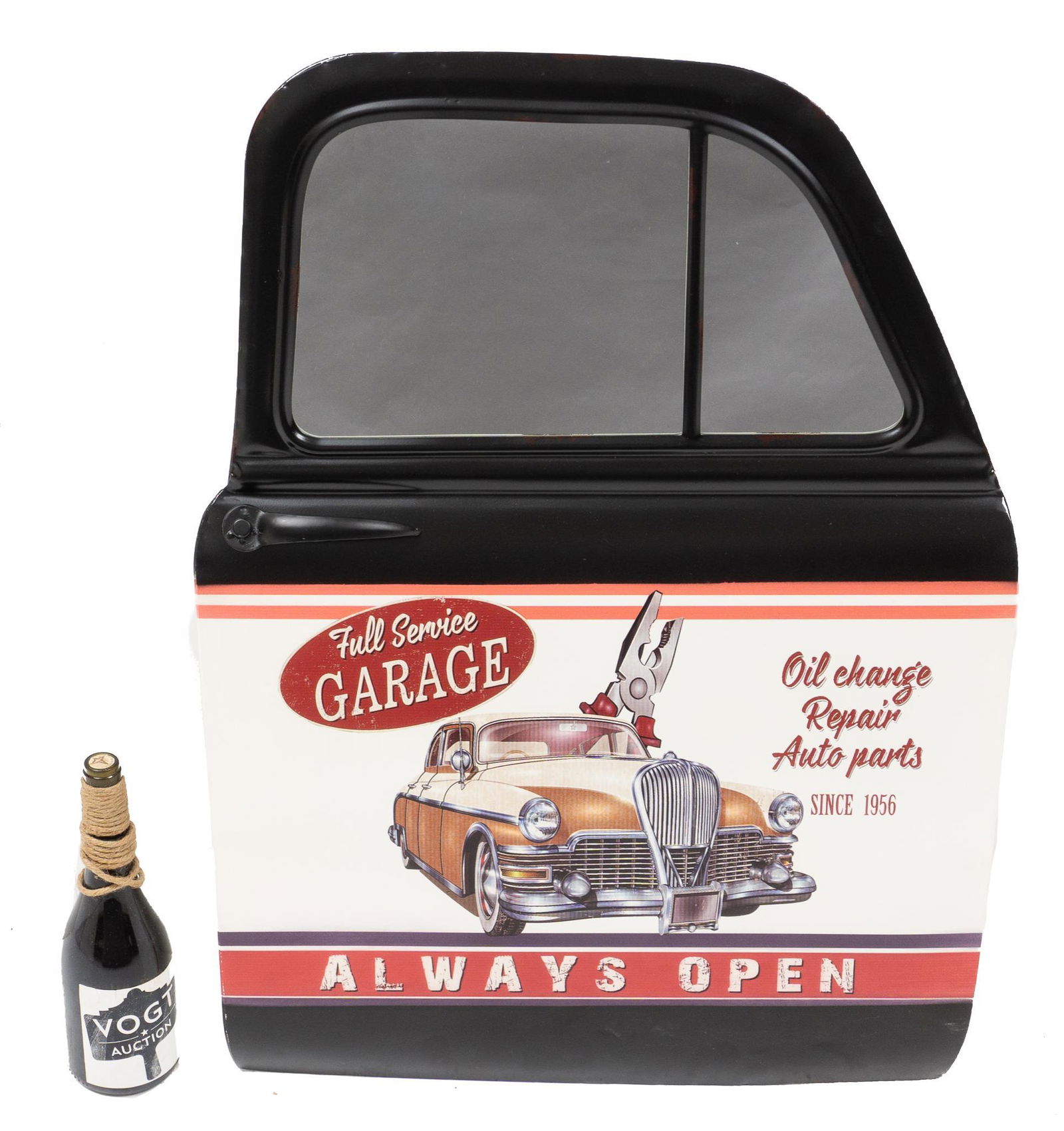 Reproduction Auto Shop Sign with Mirror (1 of 2)