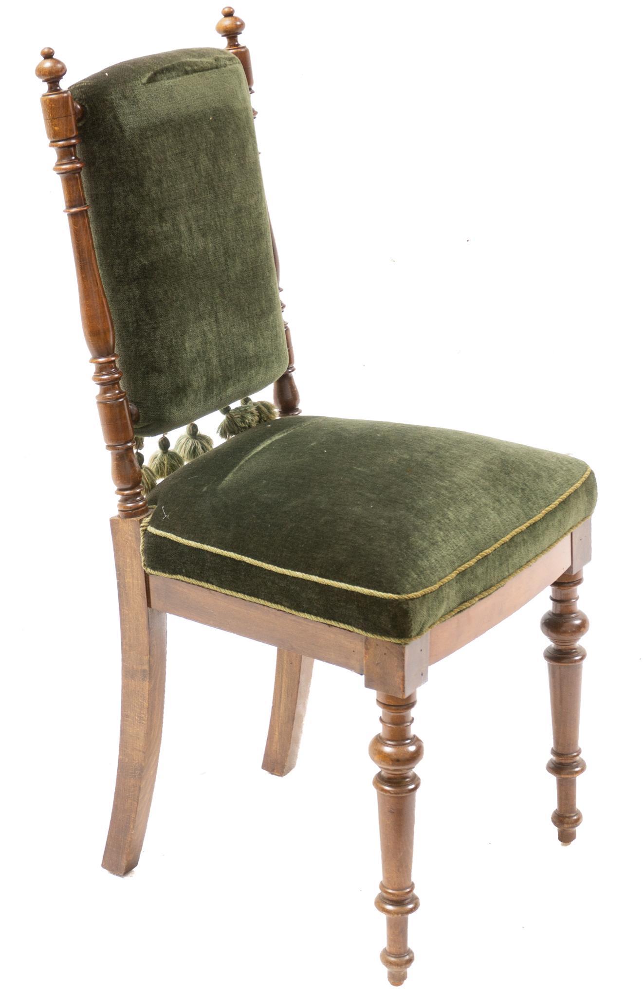 Velvet Side Chair (1 of 3)