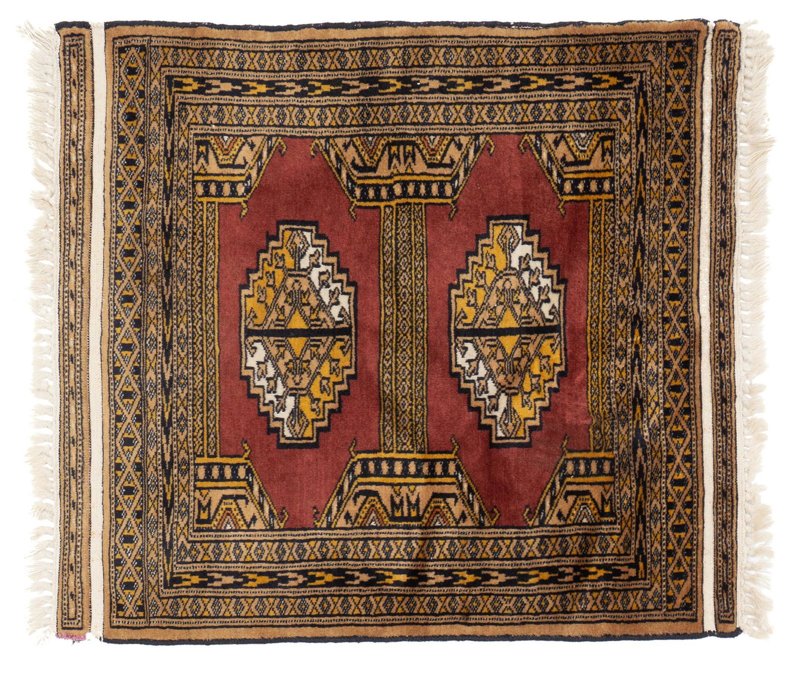 Handwoven Estate Rug, 2'4" x 2'1" (1 of 2)