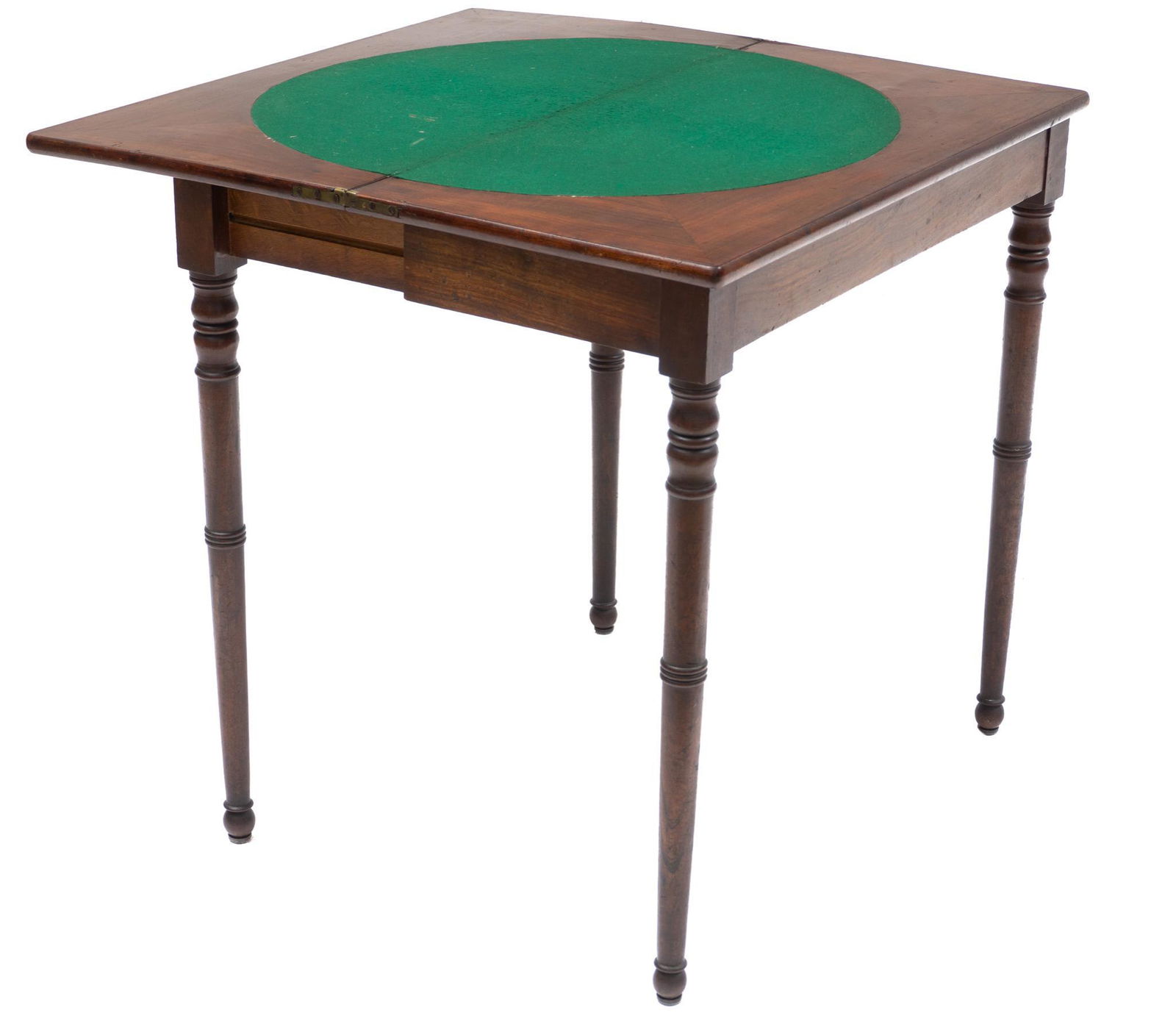 Vintage French Flip Top Card Table (1 of 4)