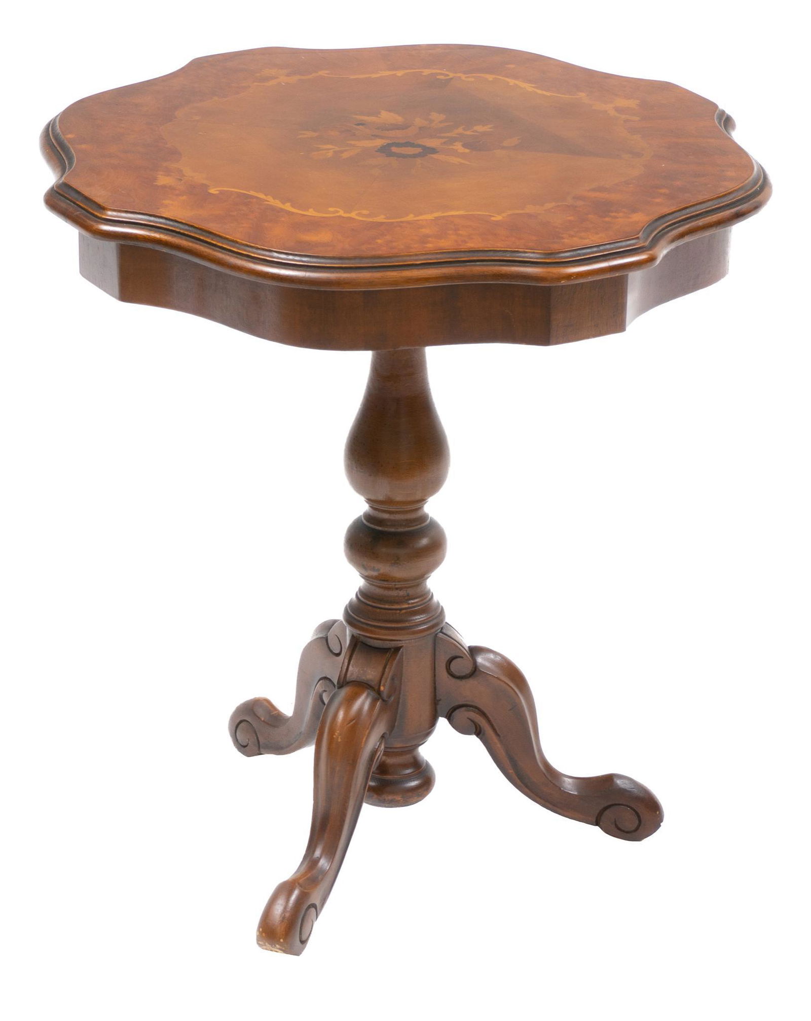French Marquetry Occasional Table (1 of 2)