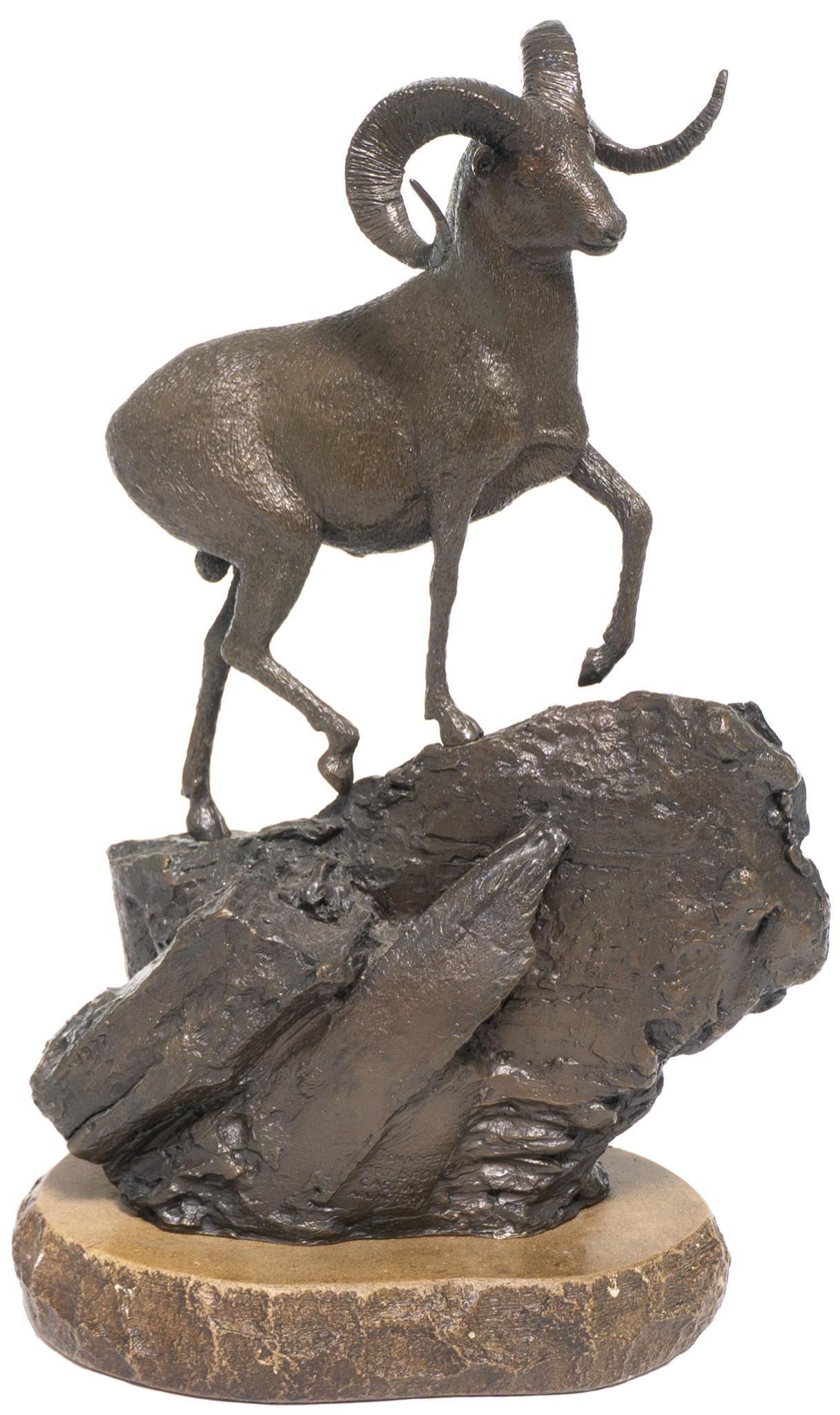 Paul Tadlock (b. 1935), "Mountain Monarch", 1978 (1 of 9)