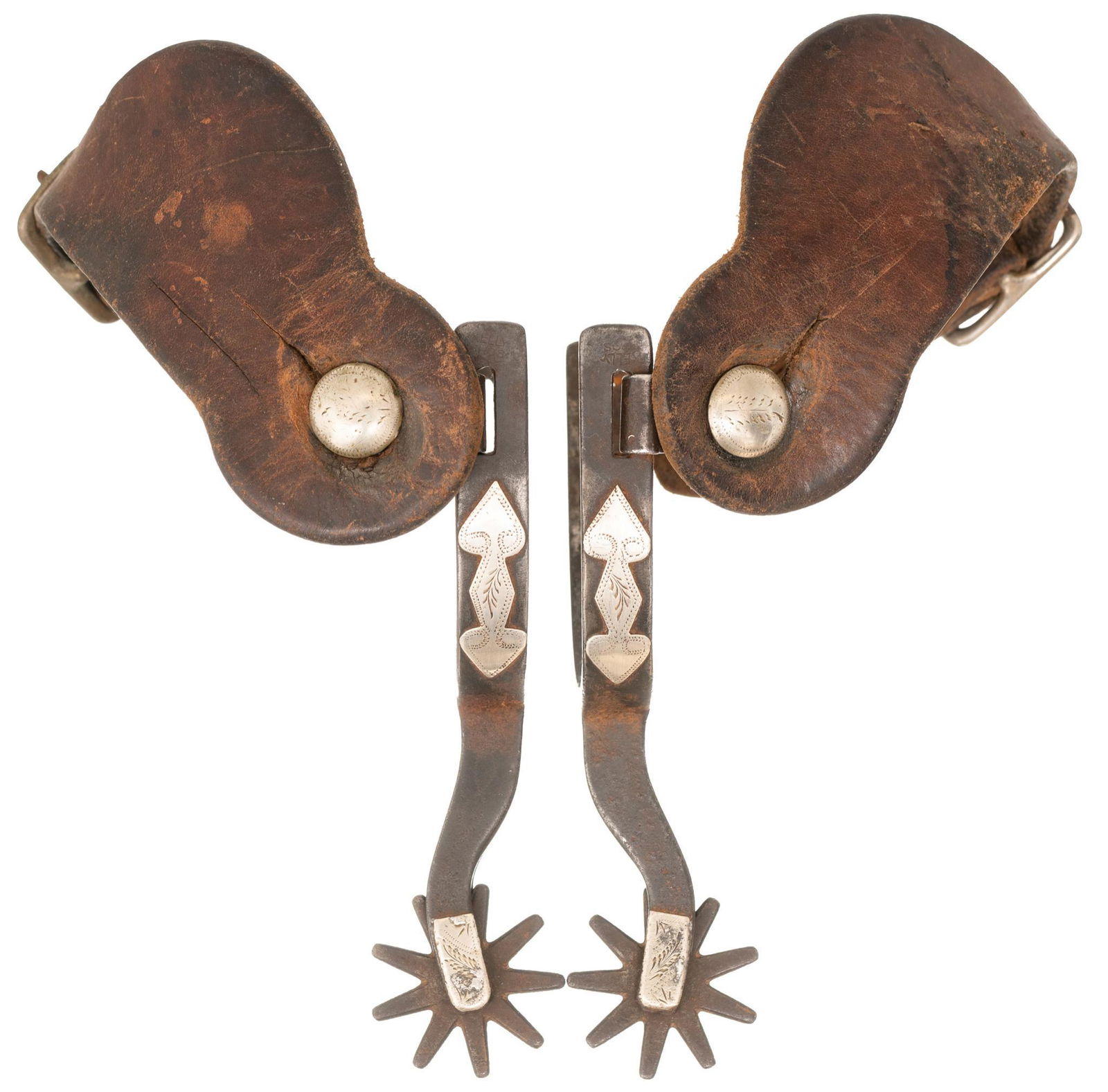 Kelly Brothers Silver Mounted Spurs (1 of 4)