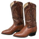 Tony Lama Brown Bull Shoulder Boots