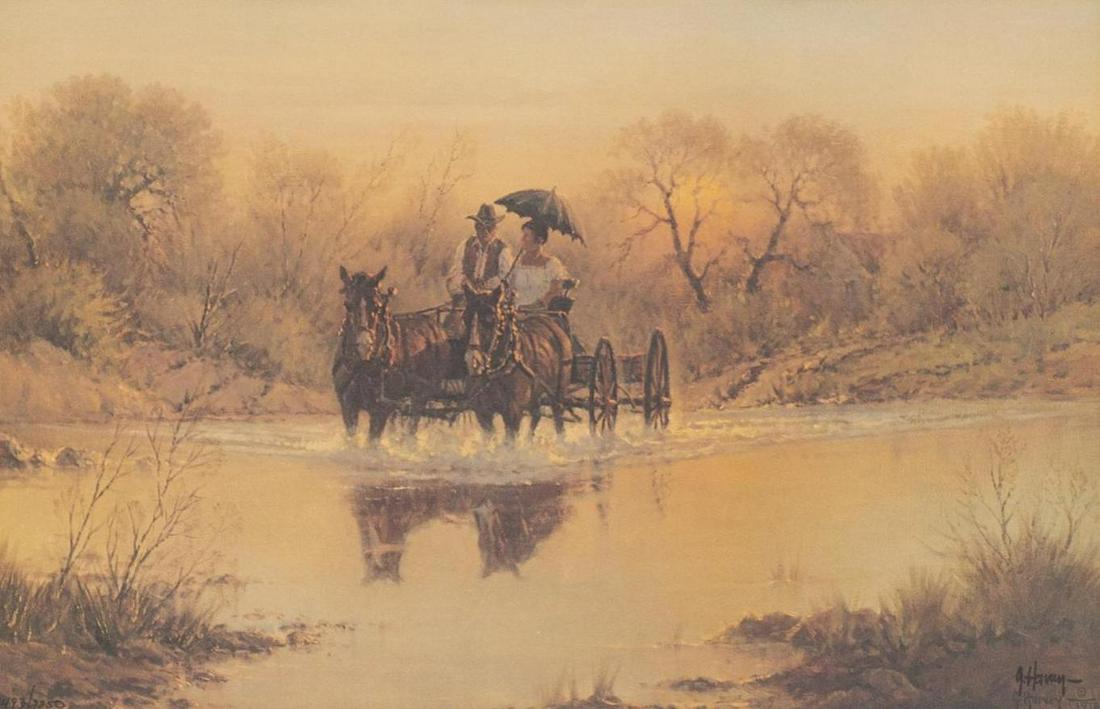 G. Harvey (1933-2017), "Courtin' Days", 1978 (1 of 6)