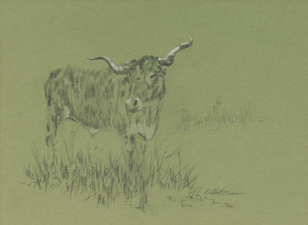 Gilbert Duran (B. 1936), Bull (1 of 4)