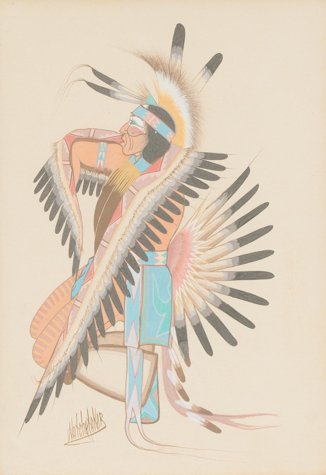 George Smith Watchetaker (1916-1993), Eagle Dancer (1 of 4)