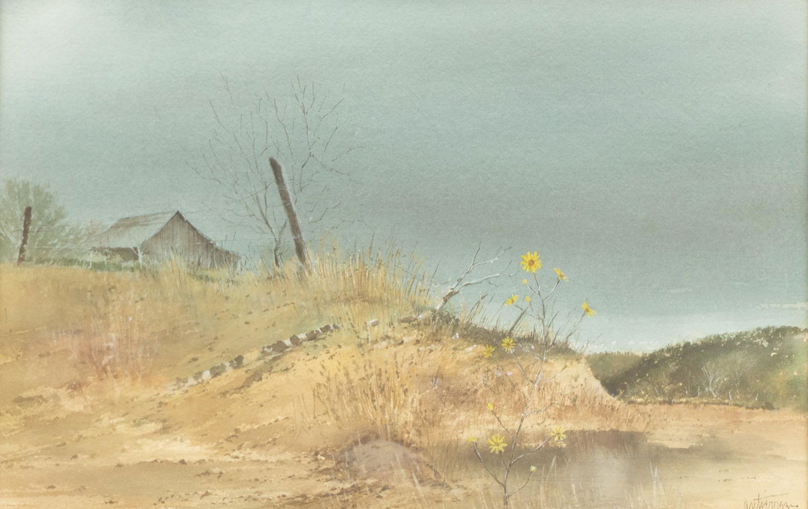 Raul Gutierrez (b. 1935), "An October Day" (1 of 5)