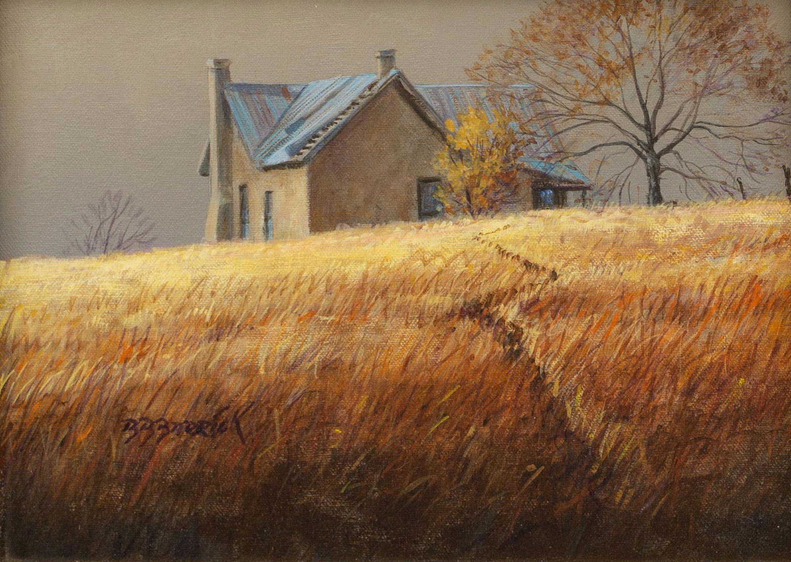 Bill Barrick (b. 1945), "Autumn Trail", 1989 (1 of 6)
