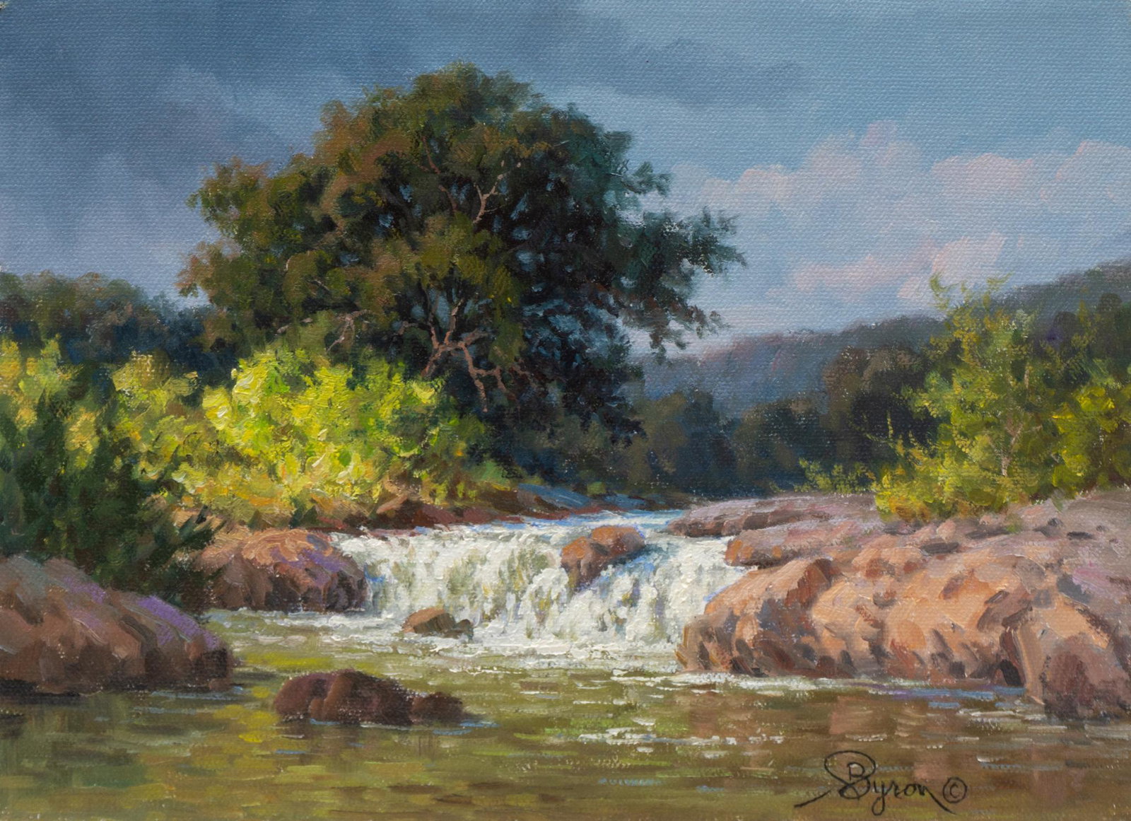 William 'Byron' Hagerman, "A Fleeting Moment": William 'Byron' Hagerman, "A Fleeting Moment", dated 2016, oil on canvas, framed frame: 9 x 12" Provenance: A Midland, TX Estate We happily provide seamless shipping services on everything we sell. P