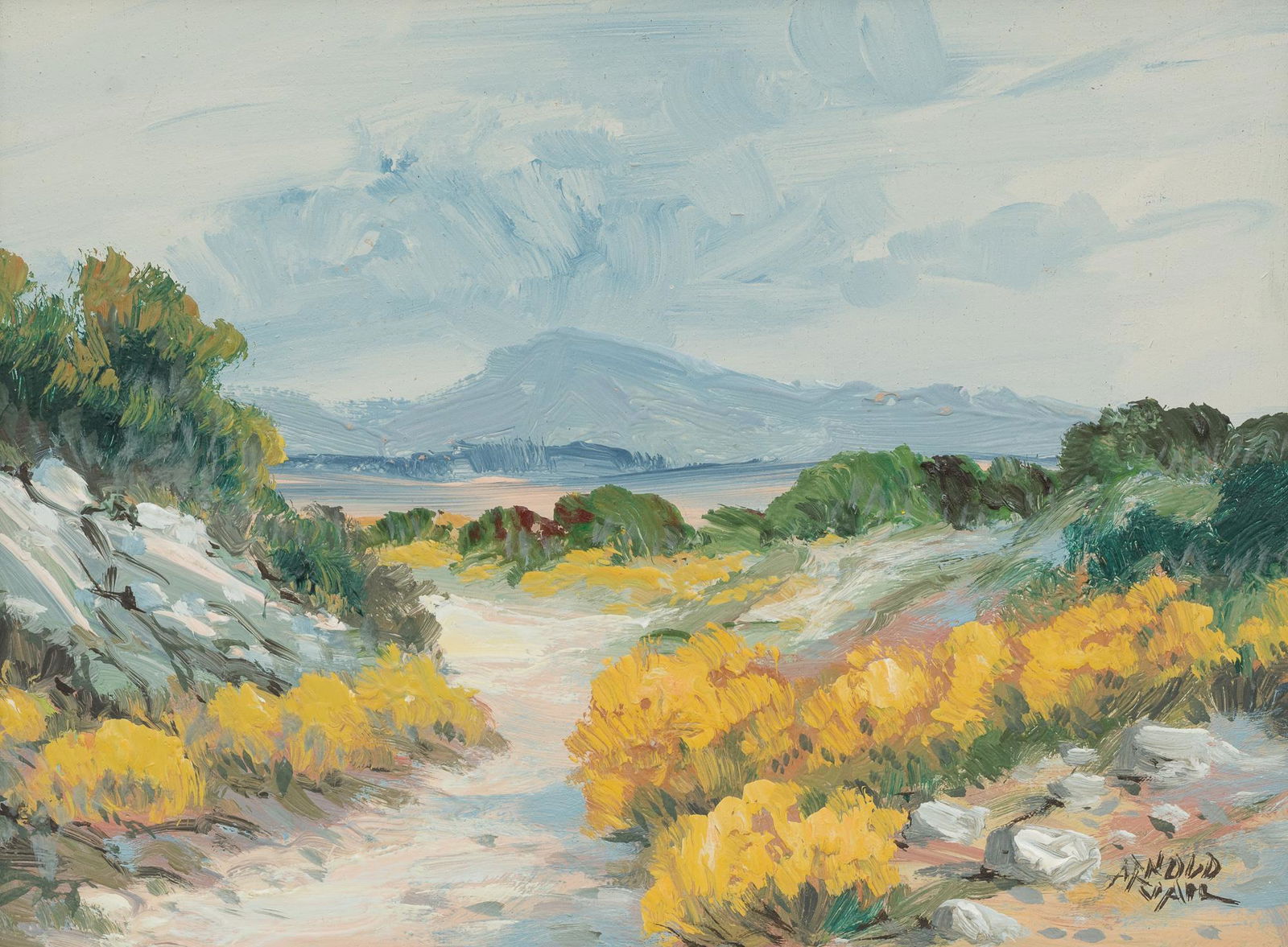 Arnold Vail (1922-1995), Riverbed (1 of 4)