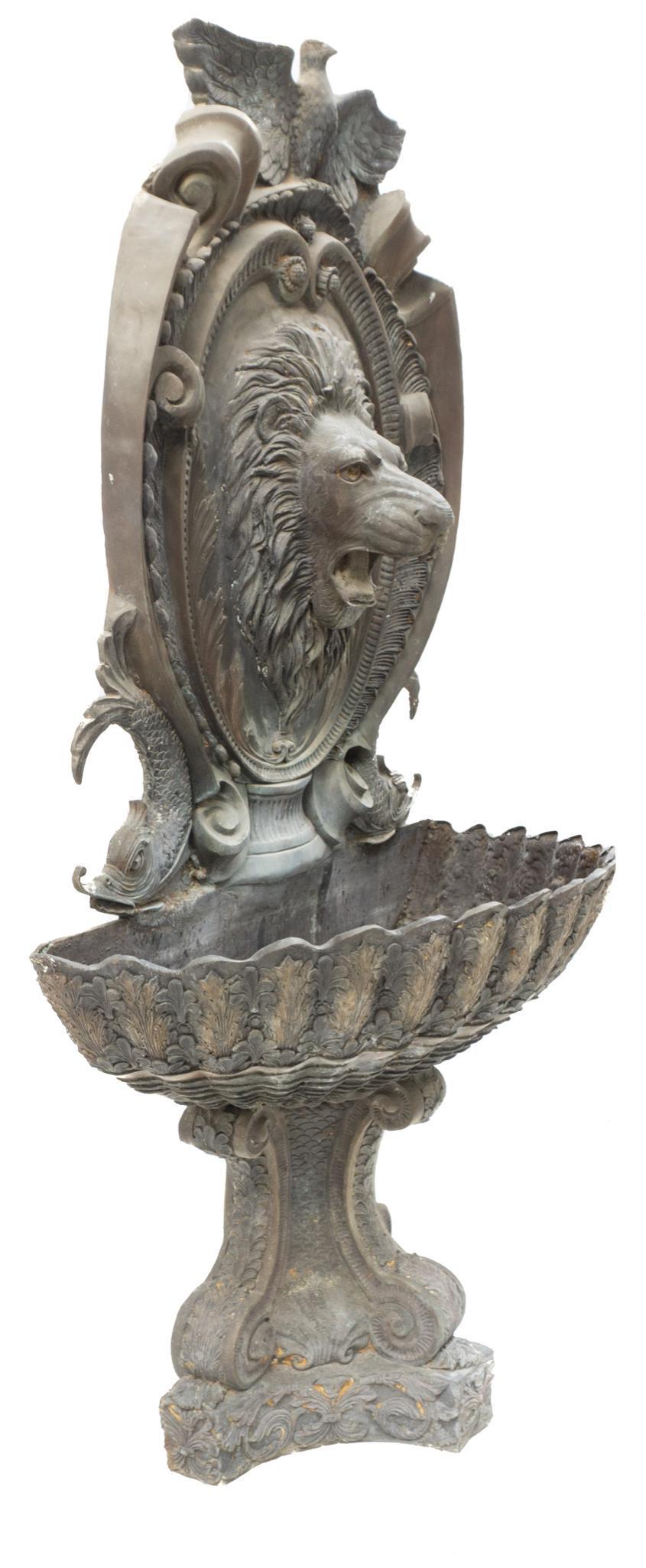 Monumental Cast Iron Garden Fountain (1 of 6)