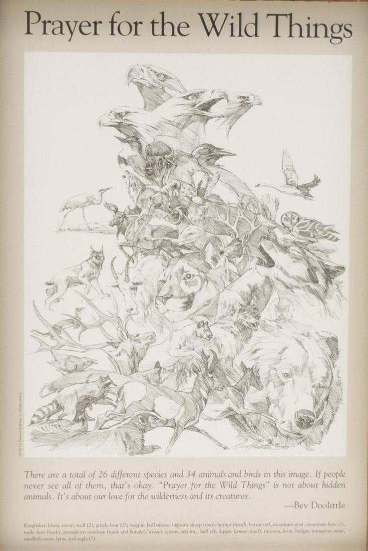 Bev Doolittle (b. 1947), "Prayer for the Wild Things" (1 of 4)
