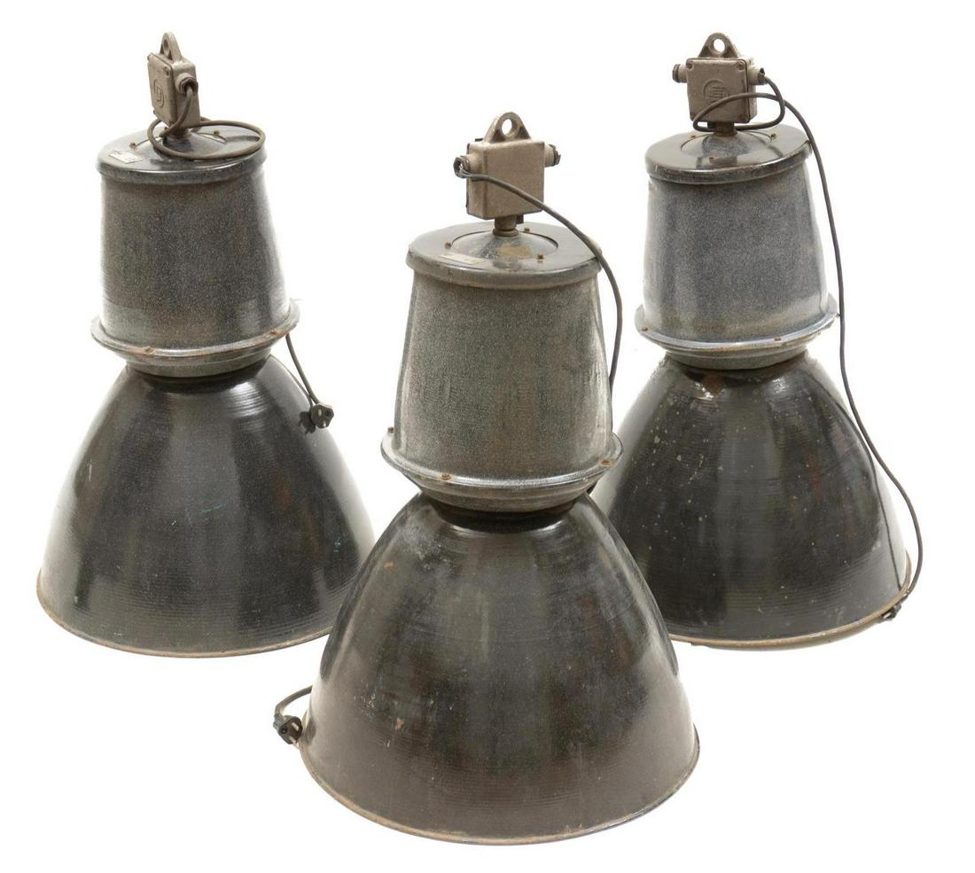 Lot of 3 Industrial Light Fixtures (1 of 5)