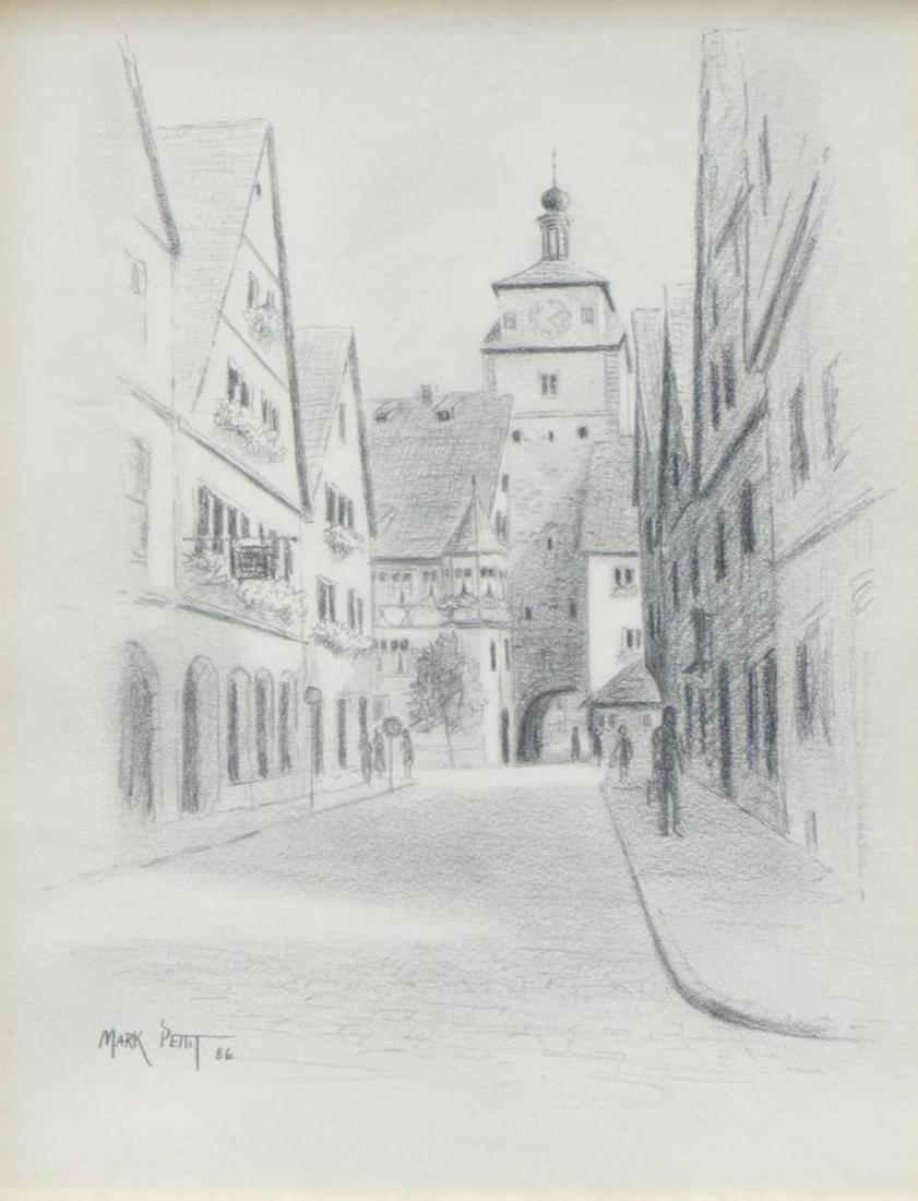 Mark Pettit (b. 1957), "Regensburg Germany" (1 of 5)