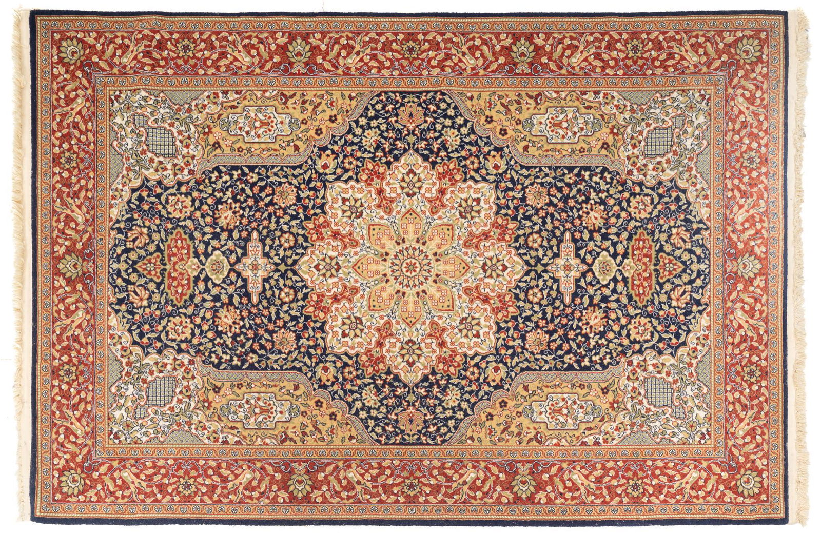 Handwoven Hamadan Estate Rug, 7'5" x 4'11" (1 of 2)