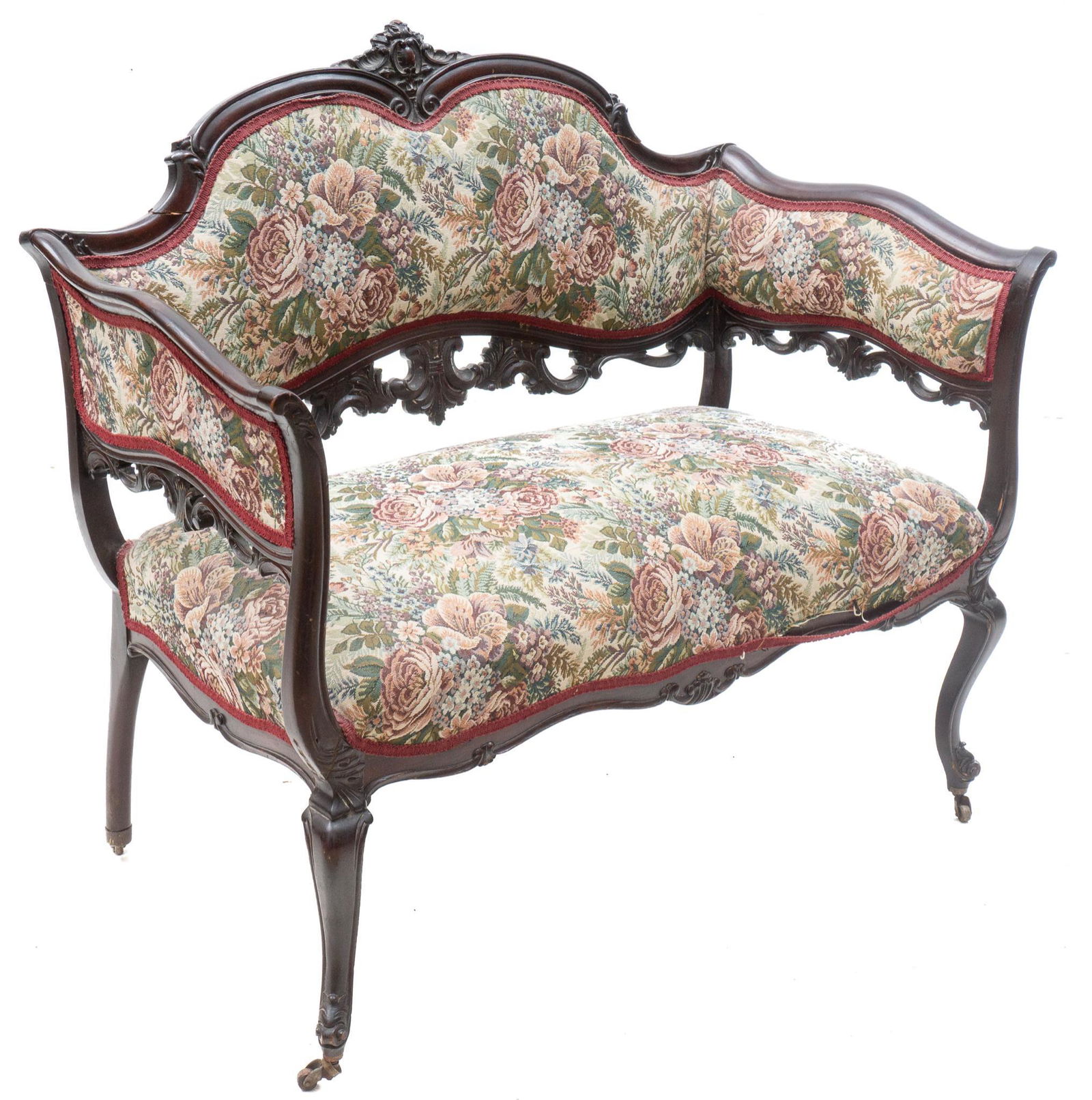 French Carved Settee (1 of 3)