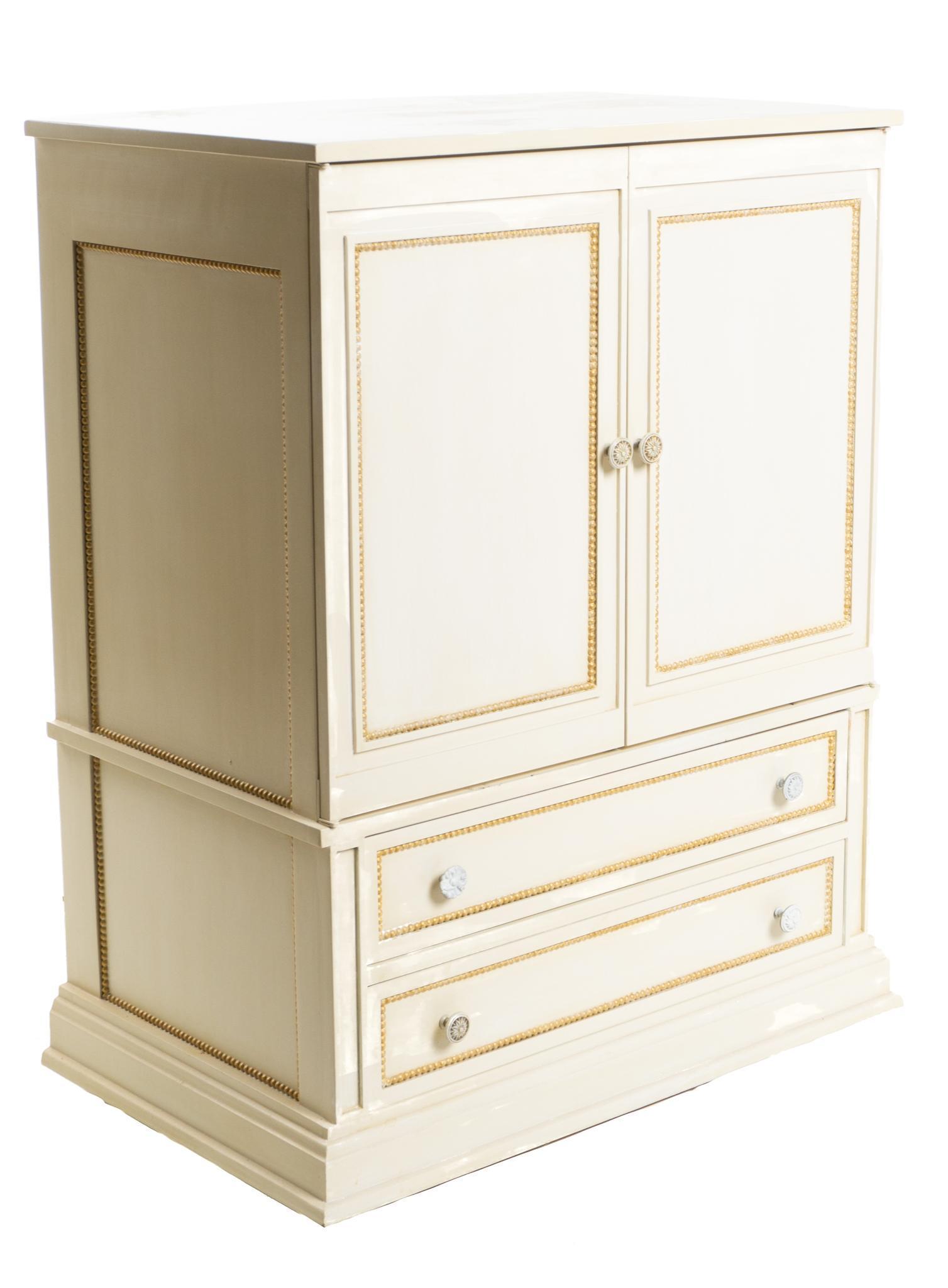 French Empire Style Entertainment Center (1 of 4)