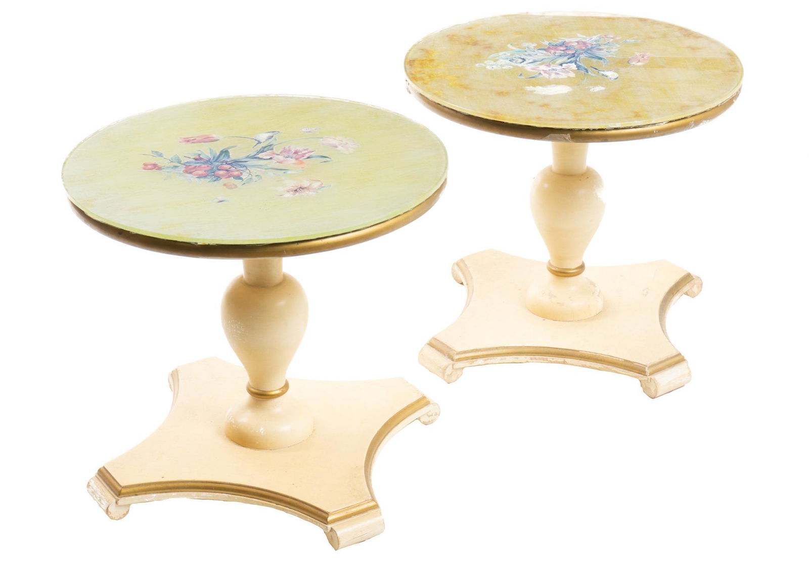 Pair of French Provincial Occasional Tables (1 of 3)