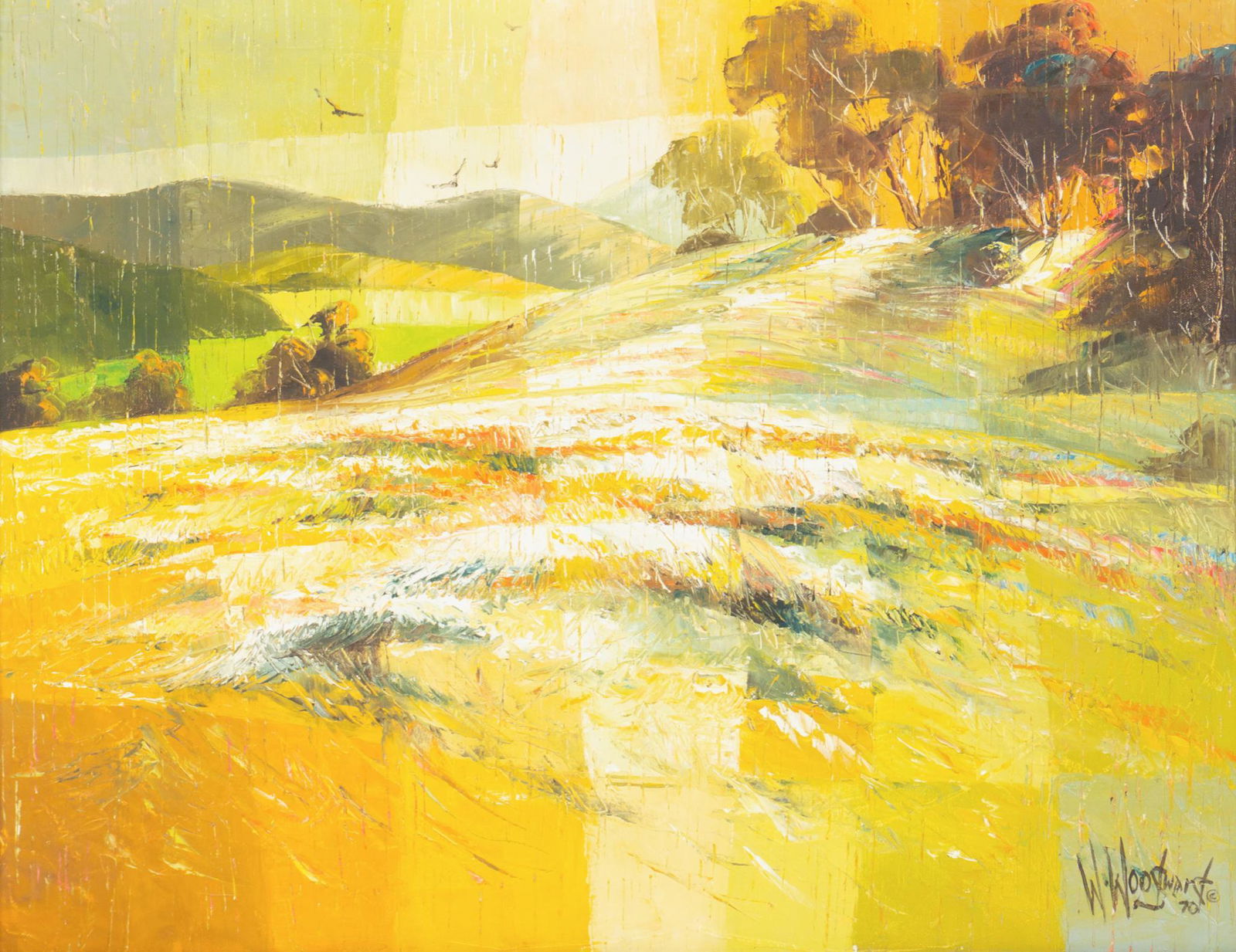 Warren Woodward (1920-1993), Abstract, 1970 (1 of 4)